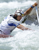 Matej Benus of Slovakia during Men C1 finals of ICF Canoe Slalom World Cup SLOKA 2011, which were held in Tacen, Slovenia, on Saturday, 25th of June 2011.

