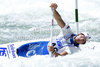 Benjamin Savsek of Slovenia during Men C1 finals of ICF Canoe Slalom World Cup SLOKA 2011, which were held in Tacen, Slovenia, on Saturday, 25th of June 2011.
