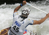Matej Benus of Slovakia during Men C1 finals of ICF Canoe Slalom World Cup SLOKA 2011, which were held in Tacen, Slovenia, on Saturday, 25th of June 2011.
