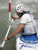 Benjamin Savsek of Slovenia during Men C1 finals of ICF Canoe Slalom World Cup SLOKA 2011, which were held in Tacen, Slovenia, on Saturday, 25th of June 2011.
