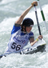 Mallory Franklin of Great Britain during Women C1 finals of ICF Canoe Slalom World Cup SLOKA 2011, which were held in Tacen, Slovenia, on Saturday, 25th of June 2011.
