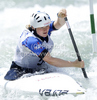 Alice Spencer of Great Britain during Women C1 finals of ICF Canoe Slalom World Cup SLOKA 2011, which were held in Tacen, Slovenia, on Saturday, 25th of June 2011.
