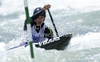 Winner Rosalyn Lawrence of Australia during Women C1 finals of ICF Canoe Slalom World Cup SLOKA 2011, which were held in Tacen, Slovenia, on Saturday, 25th of June 2011.
