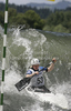 Alice Spencer of Great Britain during Women C1 finals of ICF Canoe Slalom World Cup SLOKA 2011, which were held in Tacen, Slovenia, on Saturday, 25th of June 2011.
