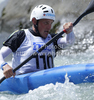 William Forsythe of Australia during Men K1 finals of ICF Canoe Slalom World Cup SLOKA 2011, which were held in Tacen, Slovenia, on Saturday, 25th of June 2011.
