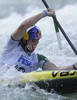 Winner Peter Kauzer of Slovenia during Men K1 finals of ICF Canoe Slalom World Cup SLOKA 2011, which were held in Tacen, Slovenia, on Saturday, 25th of June 2011.
