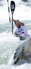 Second placed Jure Meglic of Slovenia during Men K1 finals of ICF Canoe Slalom World Cup SLOKA 2011, which were held in Tacen, Slovenia, on Saturday, 25th of June 2011.

