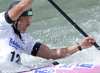 Second placed Jure Meglic of Slovenia during Men K1 finals of ICF Canoe Slalom World Cup SLOKA 2011, which were held in Tacen, Slovenia, on Saturday, 25th of June 2011.
