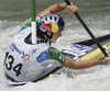 Winner Peter Kauzer of Slovenia during Men K1 finals of ICF Canoe Slalom World Cup SLOKA 2011, which were held in Tacen, Slovenia, on Saturday, 25th of June 2011.
