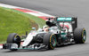 Race winner British Formula One driver Lewis Hamilton of Mercedes AMG F1 during the Race for the Austrian Formula One Grand Prix at the Red Bull Ring in Spielberg, Austria on 2016/07/03.
