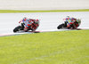 Andrea Dovizioso (ITA/ Ducati Team) and Andrea Iannone (ITA/ Ducati Team) during the race of the Austrian MotoGP Grand Prix at the Red Bull Ring in Spielberg, Austria on 2016/08/14.
