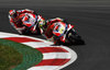 Andrea Iannone (ITA/ Ducati Team) and Andrea Dovizioso (ITA/ Ducati Team) during the race of the Austrian MotoGP Grand Prix at the Red Bull Ring in Spielberg, Austria on 2016/08/14.
