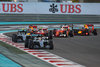 Lewis Hamilton (Mercedes AMG Petronas Formula One Team) Nico Rosberg (Mercedes AMG Petronas Formula One Team), Kimi Raikkoenen (Scuderia Ferrari) during the Race of the FIA Formula 1 Abu Dhabi Grand Prix at the at Yas Marina Circuit in Abu Dhabi, United Arab Emirates on 2016/11/27.
