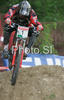 Anneke Beerten of Netherland during 4x MTB World Cup finals in Maribor, Slovenia. First race of UCI Nissan Mountain Bike World Cup 2008 was held in Maribor, Slovenia, on 10th of May 2008.
