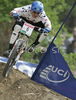 Brian Lopes of USA during 4x MTB World Cup finals in Maribor, Slovenia. First race of UCI Nissan Mountain Bike World Cup 2008 was held in Maribor, Slovenia, on 10th of May 2008.
