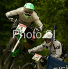 Cedric Gracia of France during 4x MTB World Cup finals in Maribor, Slovenia. First race of UCI Nissan Mountain Bike World Cup 2008 was held in Maribor, Slovenia, on 10th of May 2008.
