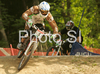 Romain Saladini of France during 4x MTB World Cup finals in Maribor, Slovenia. First race of UCI Nissan Mountain Bike World Cup 2008 was held in Maribor, Slovenia, on 10th of May 2008.
