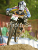 Melissa Buhl of USA during 4x MTB World Cup finals in Maribor, Slovenia. First race of UCI Nissan Mountain Bike World Cup 2008 was held in Maribor, Slovenia, on 10th of May 2008.
