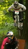 Johannes Fischbach of Germany during 4x MTB World Cup finals in Maribor, Slovenia. First race of UCI Nissan Mountain Bike World Cup 2008 was held in Maribor, Slovenia, on 10th of May 2008.
