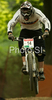 Johannes Fischbach of Germany during 4x MTB World Cup finals in Maribor, Slovenia. First race of UCI Nissan Mountain Bike World Cup 2008 was held in Maribor, Slovenia, on 10th of May 2008.
