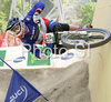 Mickael Deldycke of France during 4x MTB World Cup finals in Maribor, Slovenia. First race of UCI Nissan Mountain Bike World Cup 2008 was held in Maribor, Slovenia, on 10th of May 2008.
