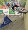 Brian Lopes of USA during 4x MTB World Cup finals in Maribor, Slovenia. First race of UCI Nissan Mountain Bike World Cup 2008 was held in Maribor, Slovenia, on 10th of May 2008.
