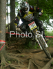 Marco Bugnone of Italy during men semi final run of first Downhill MTB World Cup  2008. First men race of UCI Nissan Mountain Bike World Cup 2008 was held in Maribor, Slovenia, on 11th of May 2008.
