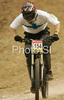 Toni Berg of Finland during men final run of first Downhill MTB World Cup  2008. First men race of UCI Nissan Mountain Bike World Cup 2008 was held in Maribor, Slovenia, on 11th of May 2008.
