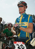 Lars Bleckur of Sweden before start of men UCI Mountain bike Marathon World Championships race in Graz - Stattegg, Austria. 104km long men race was held in Graz - Stattegg, Austria, on 23rd of August 2009.

