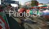 Riders on start of men UCI Mountain bike Marathon World Championships race in Graz - Stattegg, Austria. 104km long men race was held in Graz - Stattegg, Austria, on 23rd of August 2009.
