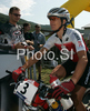 Petra Henzi of Switzerland before start of women UCI Mountain bike Marathon World Championships race in Graz - Stattegg, Austria. 84km long race was held in Graz - Stattegg, Austria, on 23rd of August 2009.
