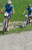 Massimo De Bertolis of Italy riding during men UCI Mountain bike Marathon World Championships race in Graz - Stattegg, Austria. 104km long men race was held in Graz - Stattegg, Austria, on 23rd of August 2009.
