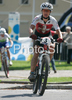 Petra Henzi of Switzerland riding during women UCI Mountain bike Marathon World Championships race in Graz - Stattegg, Austria. 84km long race was held in Graz - Stattegg, Austria, on 23rd of August 2009.
