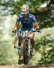 Alexey Medvedev of Russia riding during men UCI Mountain bike Marathon World Championships race in Graz - Stattegg, Austria. 104km long men race was held in Graz - Stattegg, Austria, on 23rd of August 2009.
