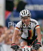  riding during women UCI Mountain bike Marathon World Championships race in Graz - Stattegg, Austria. 84km long race was held in Graz - Stattegg, Austria, on 23rd of August 2009.
