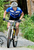 Jukka Vastaranta of Finland riding during men UCI Mountain bike Marathon World Championships race in Graz - Stattegg, Austria. 104km long race was held in Graz - Stattegg, Austria, on 23rd of August 2009.
