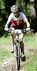Esther Suss of Switzerland riding during women UCI Mountain bike Marathon World Championships race in Graz - Stattegg, Austria. 84km long race was held in Graz - Stattegg, Austria, on 23rd of August 2009.
