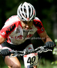 Christoph Soukup of Austria riding during men UCI Mountain bike Marathon World Championships race in Graz - Stattegg, Austria. 104km long race was held in Graz - Stattegg, Austria, on 23rd of August 2009.
