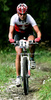 Milena Landtwing of Switzerland riding during women UCI Mountain bike Marathon World Championships race in Graz - Stattegg, Austria. 84km long race was held in Graz - Stattegg, Austria, on 23rd of August 2009.
