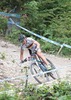Sabine Spitz (GER) during Womens Cross Country Race of UCI Mountainbike Worldcup at the Bullentaele in Albstadt, Germany on 2014/06/01.
