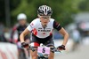 Emily Batty (CAN) during Womens Cross Country Race of UCI Mountainbike Worldcup at the Bullentaele in Albstadt, Germany on 2014/06/01.
