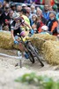 Pauline Ferrand Prevot (FRA) during Womens Cross Country Race of UCI Mountainbike Worldcup at the Bullentaele in Albstadt, Germany on 2014/06/01.
