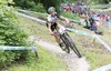 Gunn-Rita Dahle Flesjaa (NOR) during Womens Cross Country Race of UCI Mountainbike Worldcup at the Bullentaele in Albstadt, Germany on 2014/06/01.
