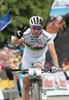 2nd placed Nino Schurter (SUI) during Mens Cross Country Race of UCI Mountainbike Worldcup at the Bullentaele in Albstadt, Germany on 2014/06/01.
