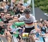 Moritz Milatz (GER) during Mens Cross Country Race of UCI Mountainbike Worldcup at the Bullentaele in Albstadt, Germany on 2014/06/01.
