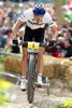 Julien Absalon (FRA) during Mens Cross Country Race of UCI Mountainbike Worldcup at the Bullentaele in Albstadt, Germany on 2014/06/01.
