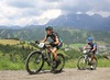 Tony Longo, ITA (#51, Bianchi Team) and Roel Paulissen, BEL (#5, Torpado Factory) during 16. Int. Alpentour Trophy at Stage 1, Austria on 2014/06/12. 
