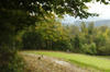 Mountain bikers during Loka MTB Marathon 2014 which was held on hills around Skofja Loka, Slovenia, on Saturday, 4th of October 2014.
