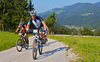Primoz Jeroncic during the Loka MTB marathon 2015. Loka MTB marathon took place on Saturday, 12th of September 2015 in hills above village Zminec near Skofja Loka, Slovenia.
