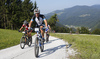 Primoz Jeroncic during the Loka MTB marathon 2015. Loka MTB marathon took place on Saturday, 12th of September 2015 in hills above village Zminec near Skofja Loka, Slovenia.
